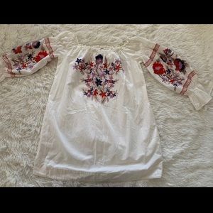 Free people embroidery dress